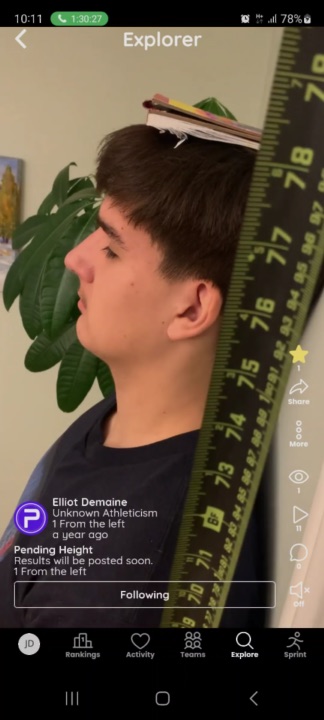 Watch elliot demaine's Height: Resubmits