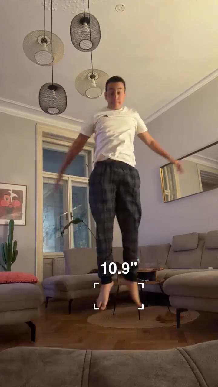 Watch Ron Sev's Vertical Jump: 11 inches